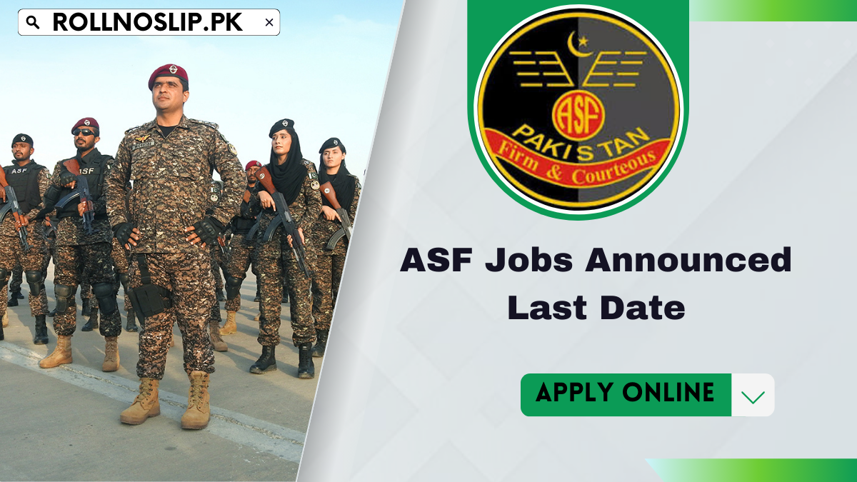 ASF Jobs Announced Last Date