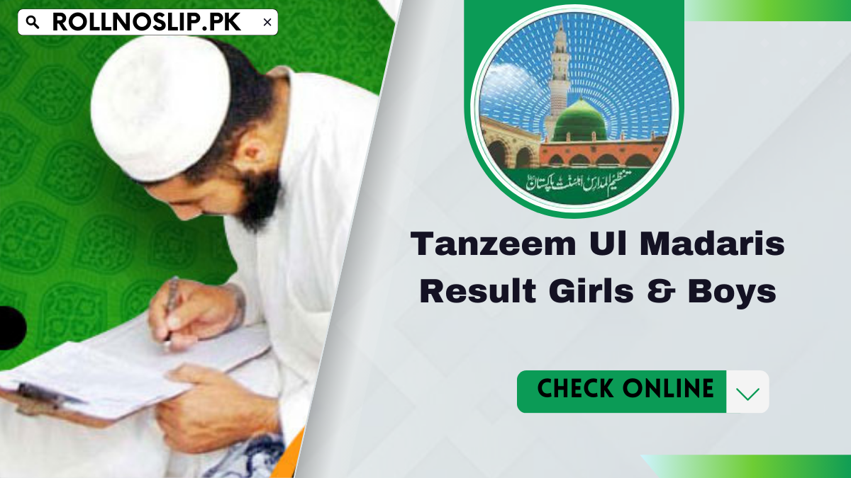 Tanzeem Ul Madaris Result Girls & Boys