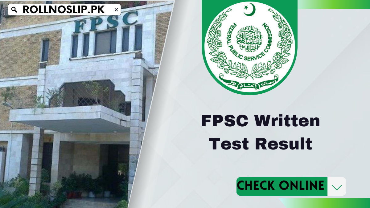 FPSC Written Test Result