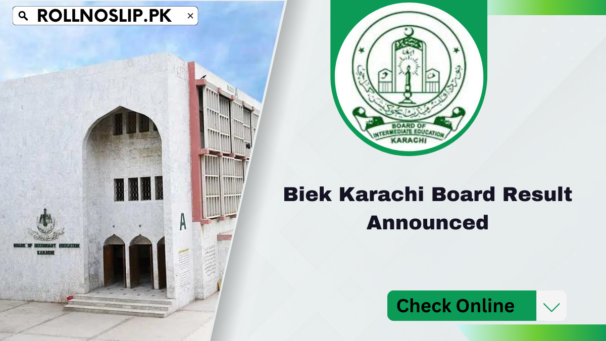 Biek Karachi Board Result Announced